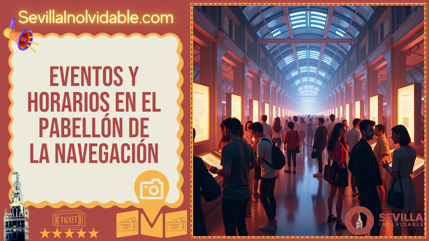 Eventos y horarios en el Pabellón de la Navegación